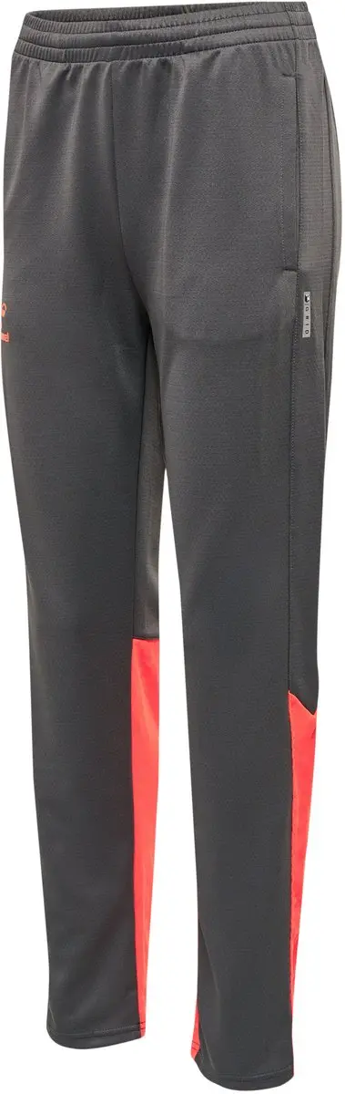Hummel Ongrid Poly Pants Dames Trainingsbroek XS - grijs