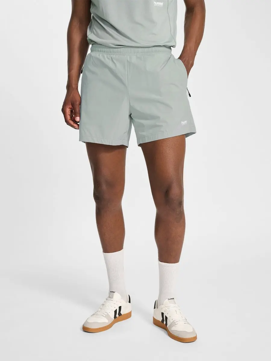 Hummel Hmlpulse Shorts 229896 - Joggingbroek L - Belgian Block