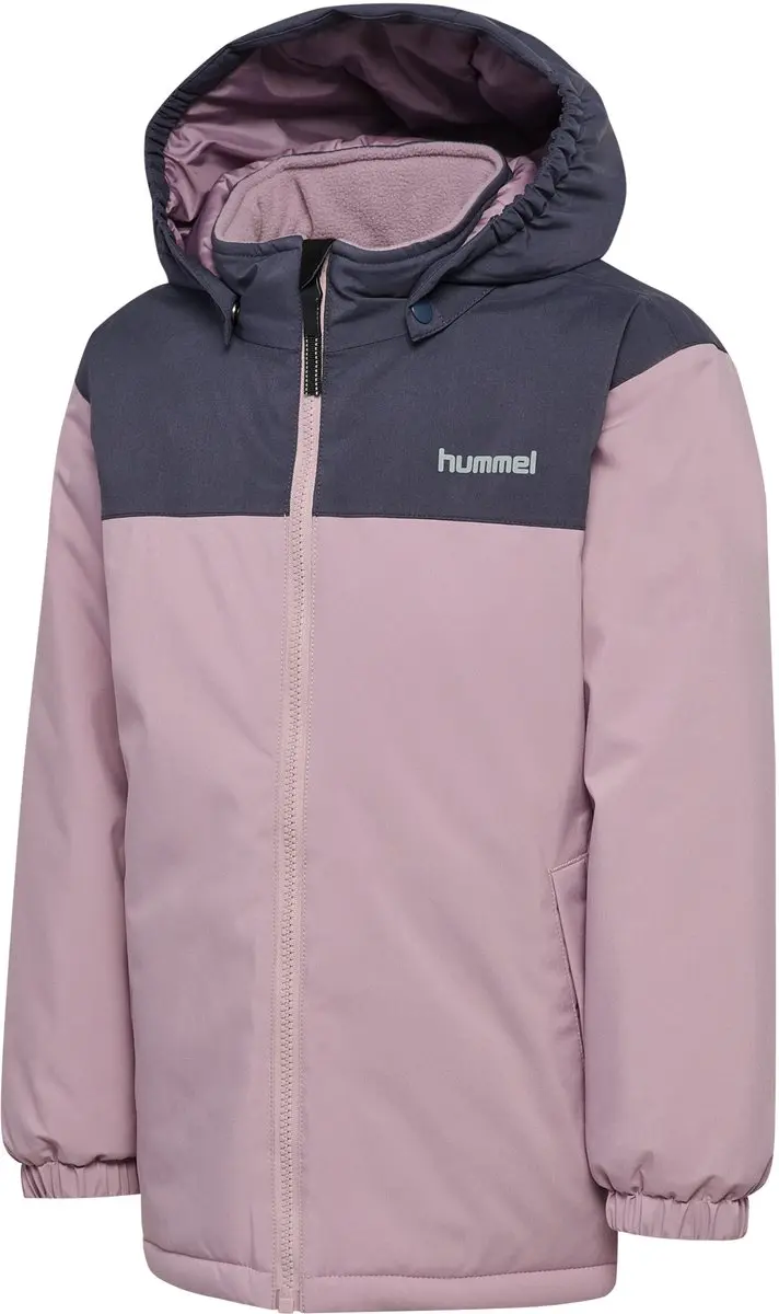 Hummel HMLJR Block Jacket WP - 128 - Sea Fog