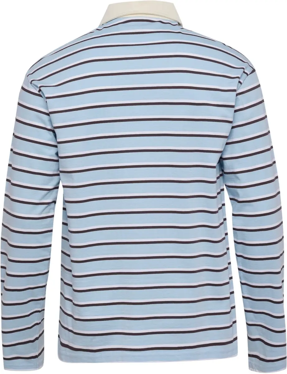 Hummel HMLI-D Polo L/S - XS - Floaty Blue