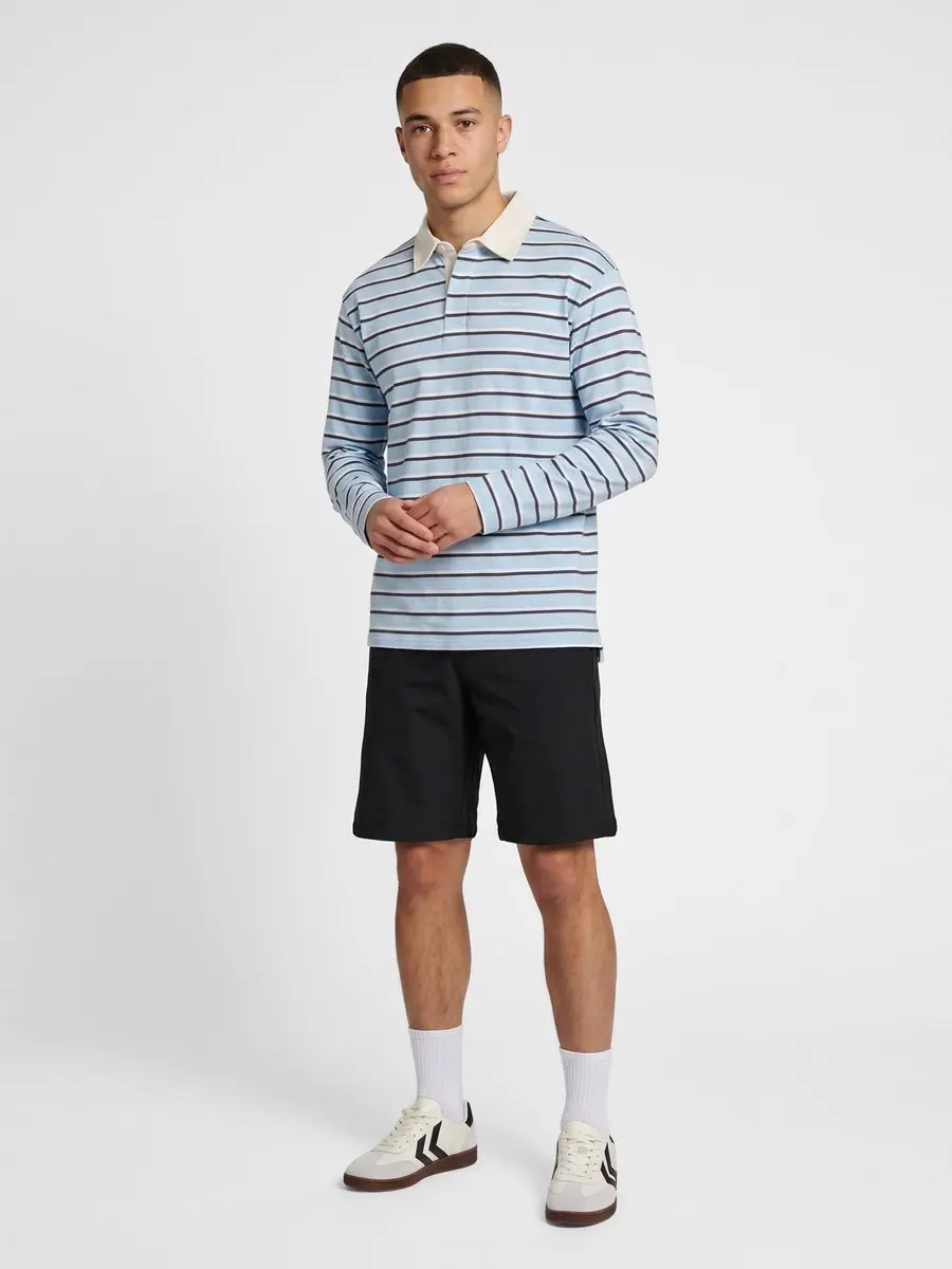 Hummel HMLI-D Polo L/S - XS - Floaty Blue - afbeelding 6 van 6