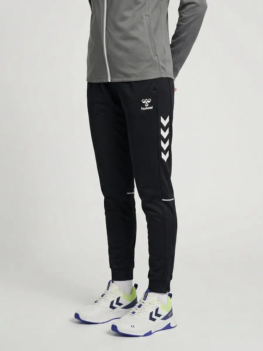 Hummel HMLCORE 2.0 Track Pants Vrouw - XL - Zwart/Wit