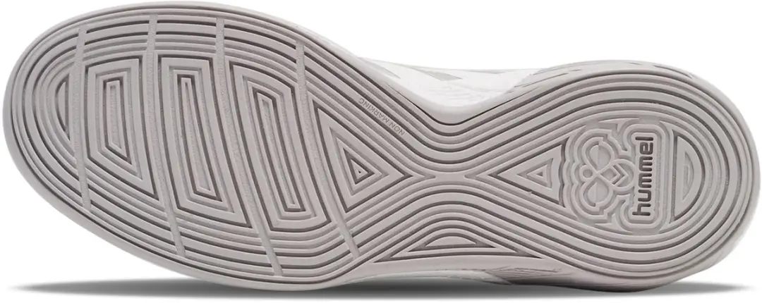 Hummel Algiz V Handbalschoen 45 - White/Grey - afbeelding 6 van 6