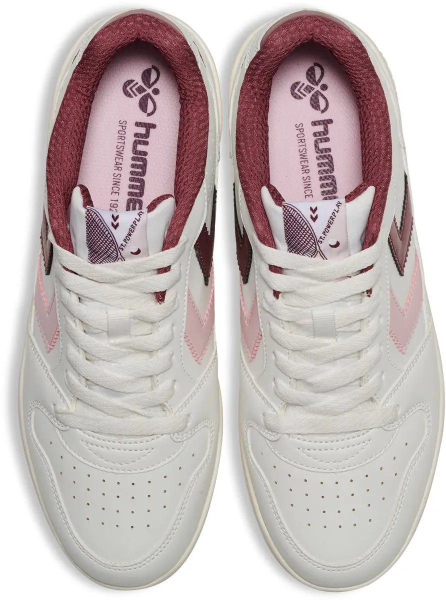 Hummel ST Power Play PP 232879 Damessneaker - 39 - White/Pink