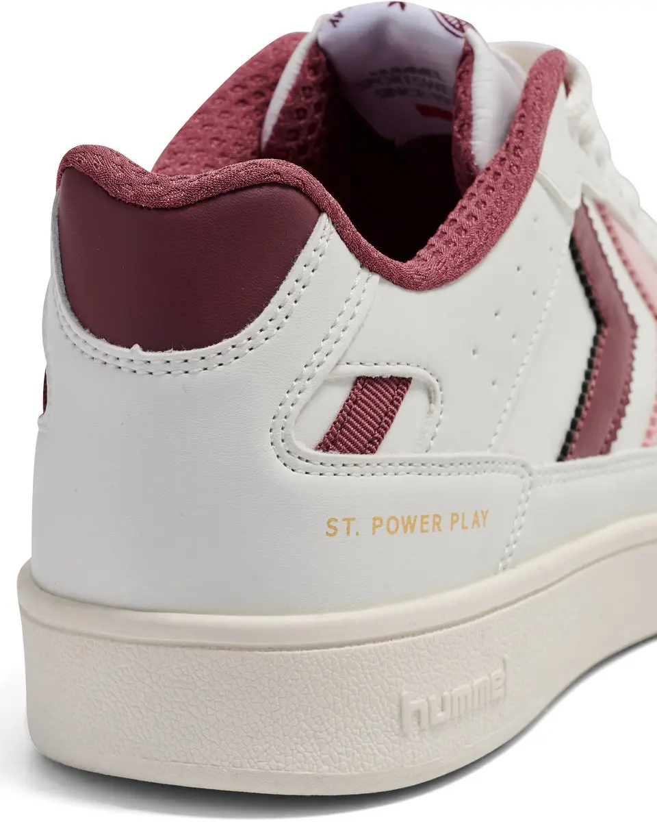 Hummel ST Power Play PP 232879 Damessneaker - 39 - White/Pink