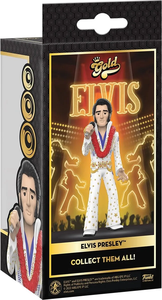 Funko Elvis Presley Vinyl Figuur 13cm - Multicolor