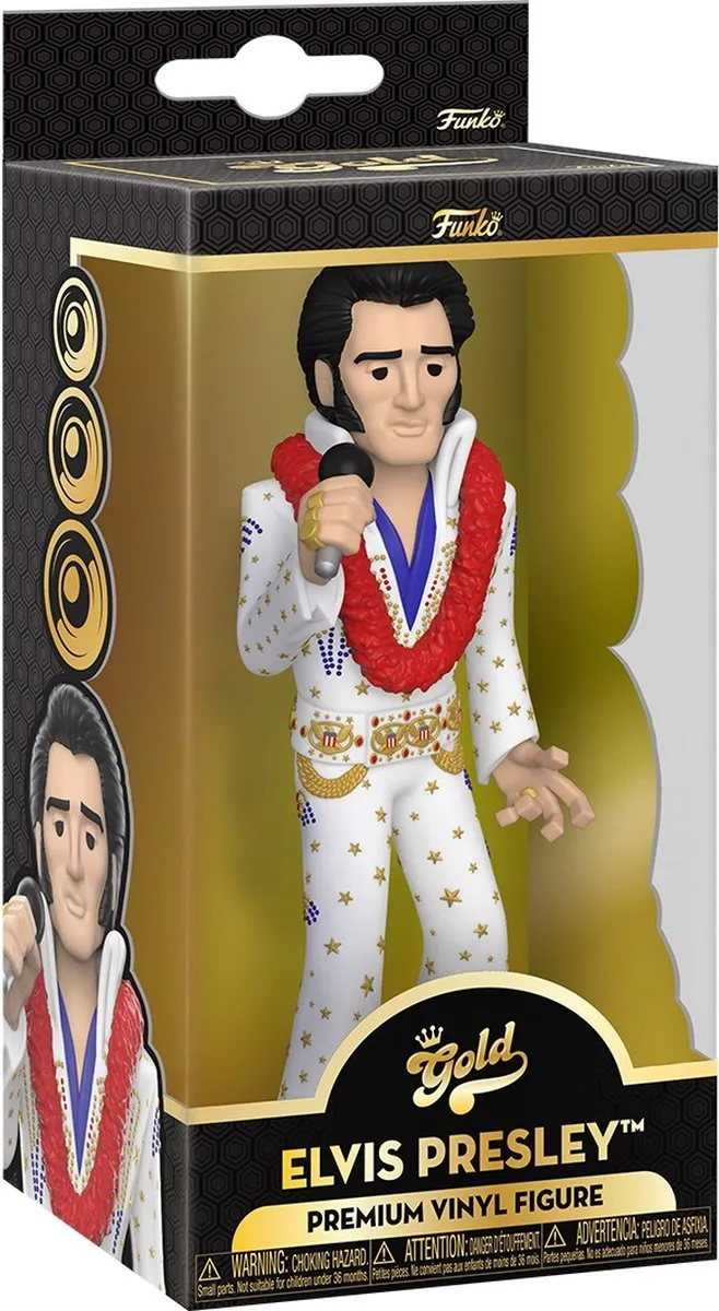 Funko Elvis Presley Vinyl Figuur 13cm - Multicolor