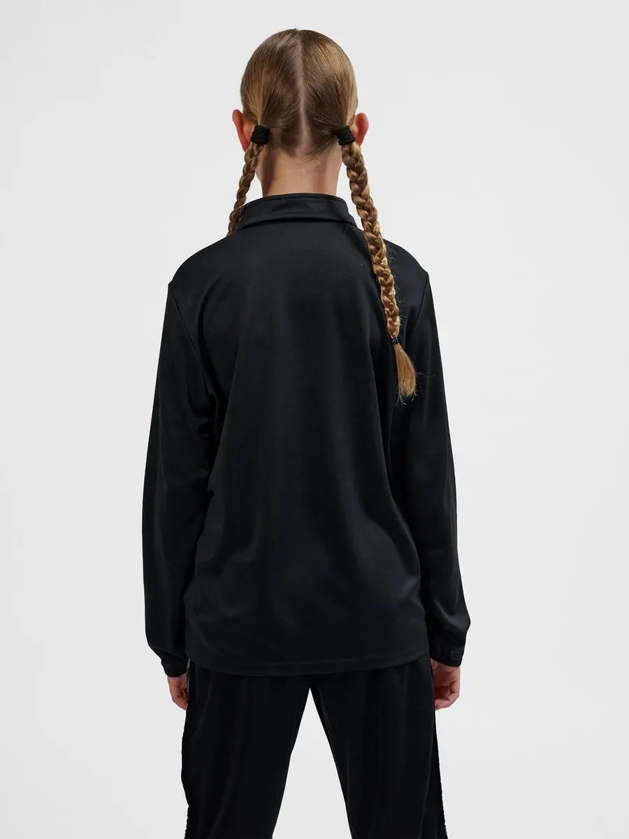 Hummel Hmlessential Half-Zip Kids Trainingsjas - 116 - Zwart - afbeelding 6 van 6