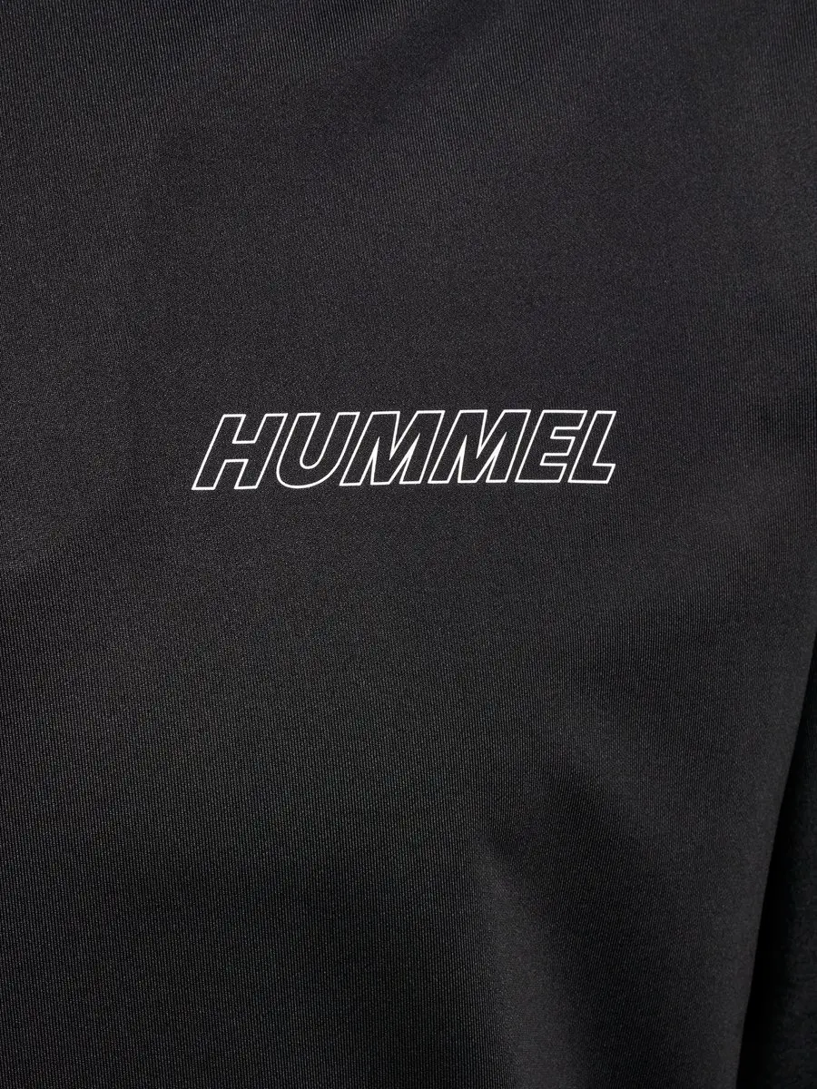Hummel Hmlte Strength Half Zip T-shirt - L - Zwart