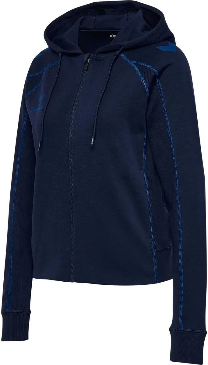 Hummel HMLMOVE 2.0 Zip Hoodie Woman - Marine - S