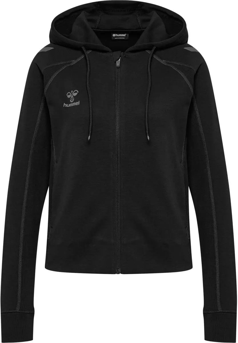 Hummel HMLMOVE 2.0 Zip Hoodie Woman - Marine - S - afbeelding 6 van 6