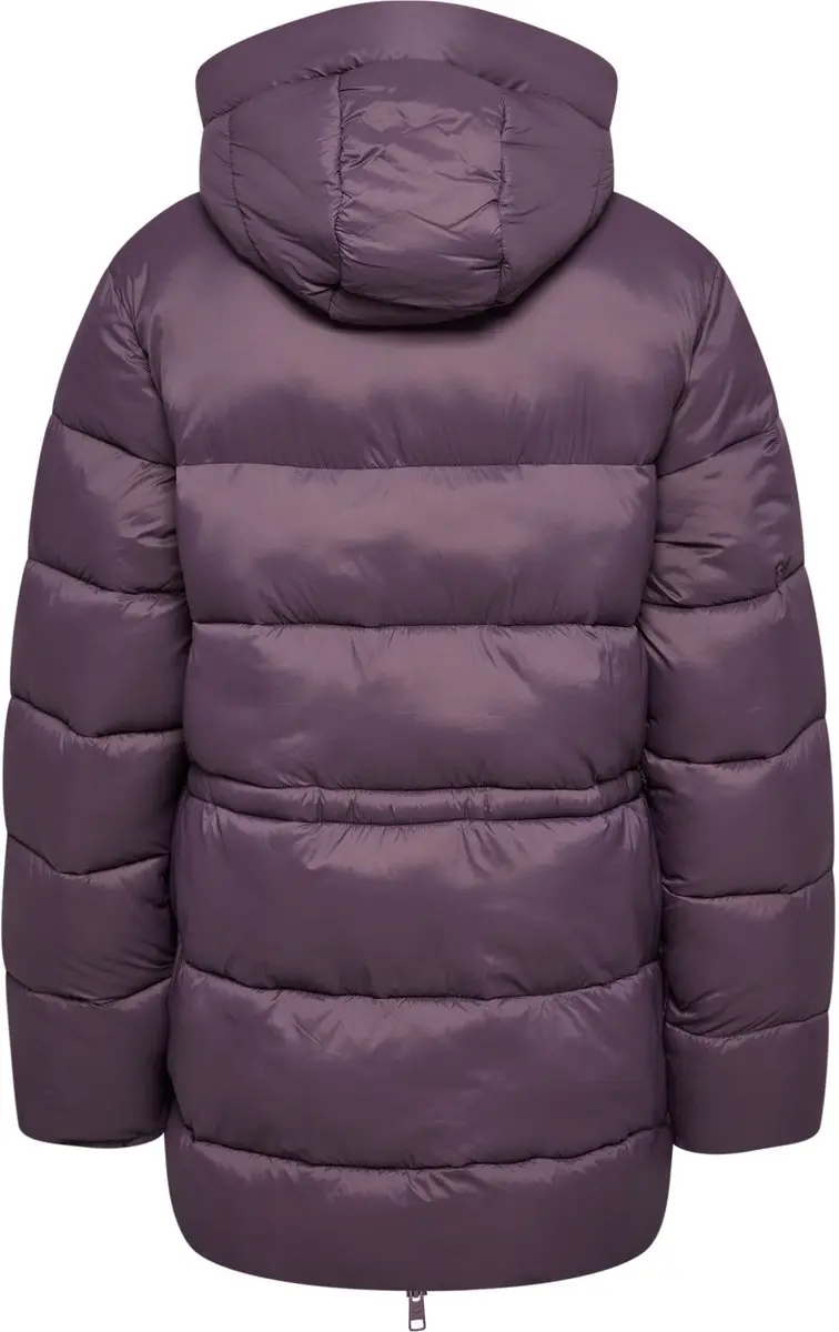 Hummel HMLMID LENGHT W Puffer Jacket - S - Black Plum