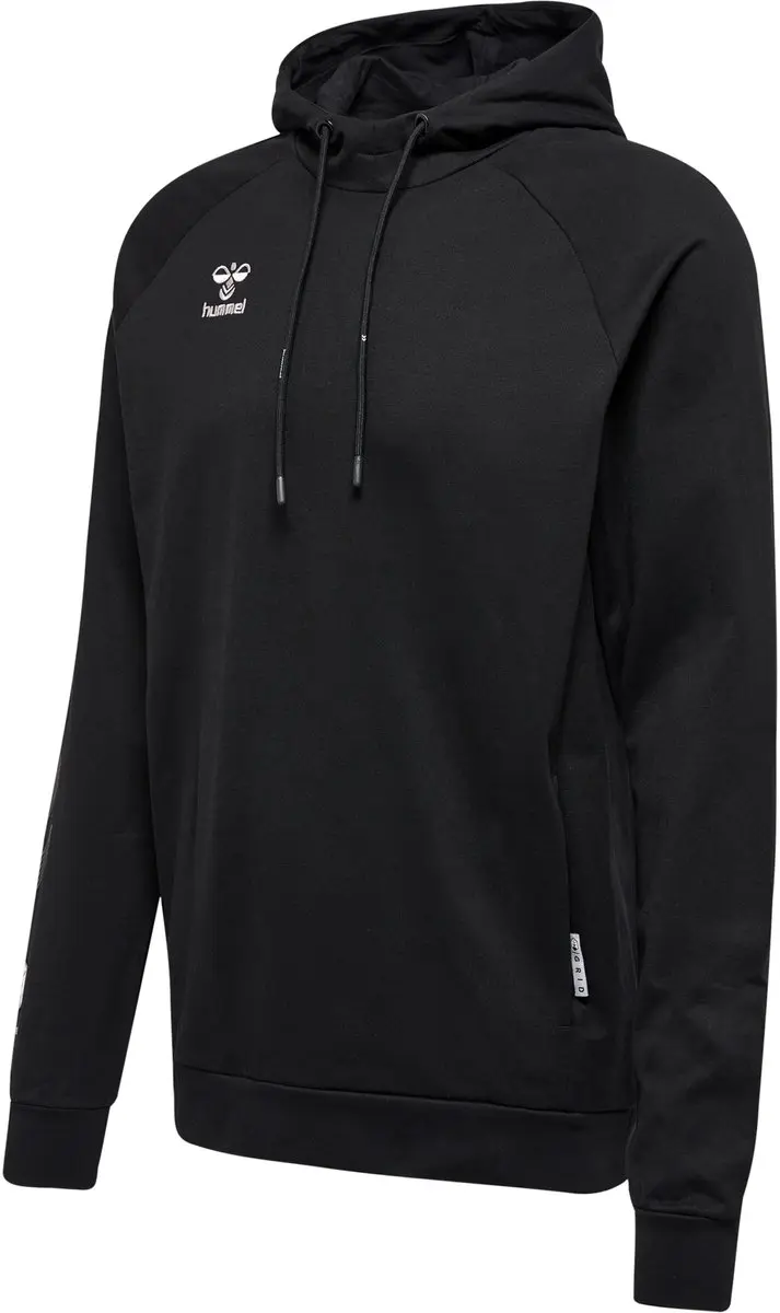 Hummel Move Grid Cotton Hoodie M - Zwart