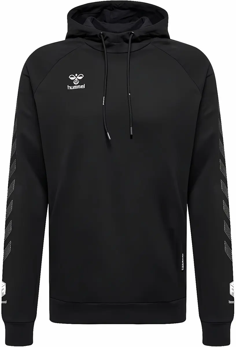 Hummel Move Grid Cotton Hoodie M - Zwart - afbeelding 6 van 6