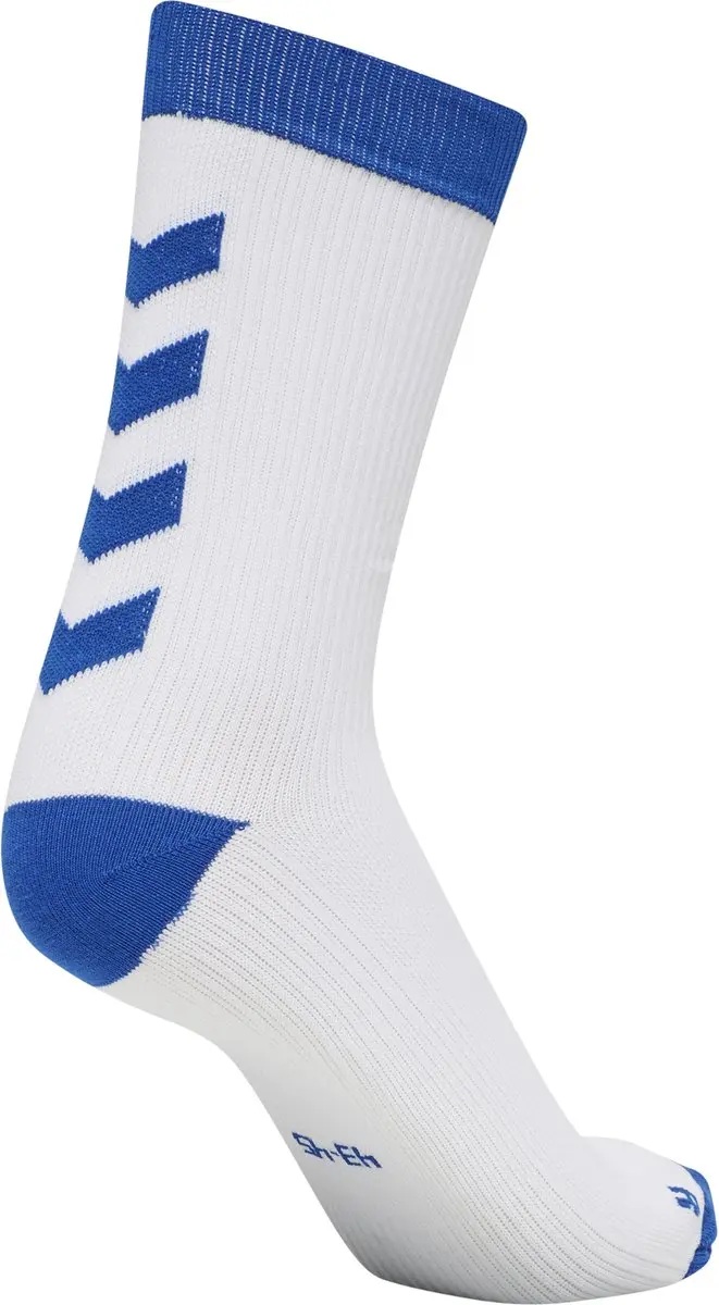 Hummel Element Indoor Sport Sokken - 2 Stuks - Witte/Blauwe