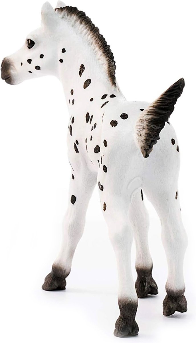 SLH13890 Schleich Horse Club - Knabstrupper Veulen, Figuur voor Kinderen 5+