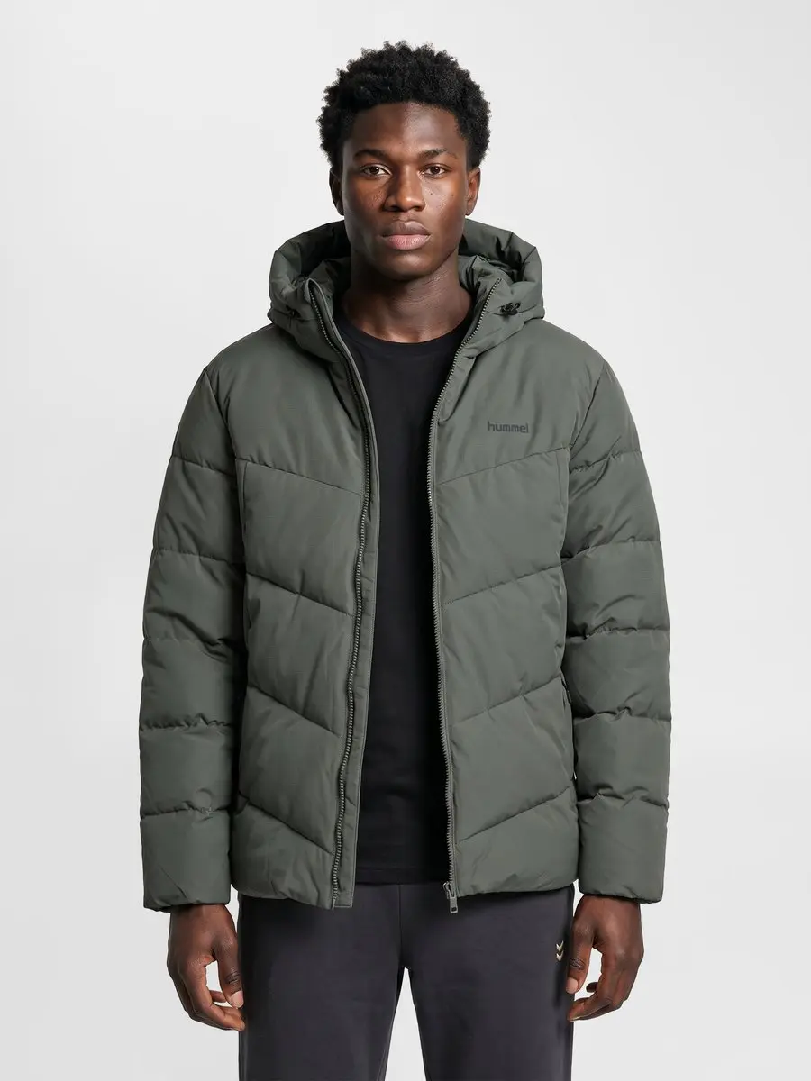 Hummel HML Puffer Jacket - Castor Gray
