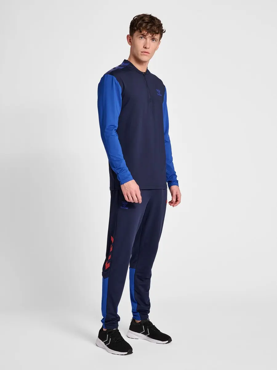Hummel HMLPRO Grid Half Zip Training L/S 214640 - S - afbeelding 6 van 6