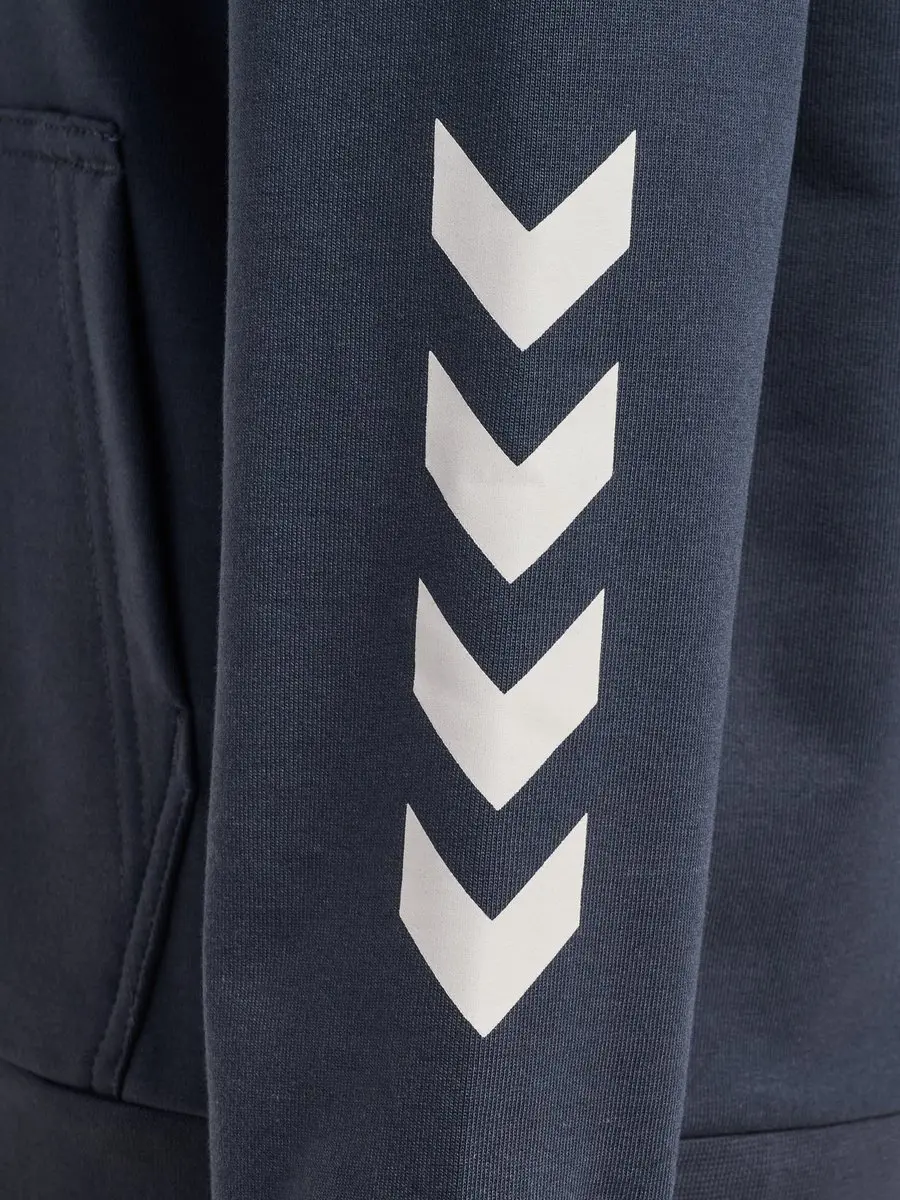 Hummel HMLJR Reg Logo Hoodie - Ombre Blue - 104