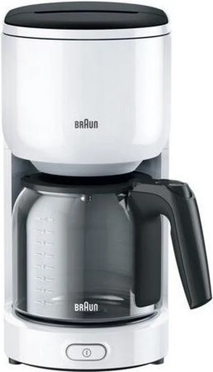 Braun PurEase KF 3100 WH - Filter-koffiezetapparaat - Wit