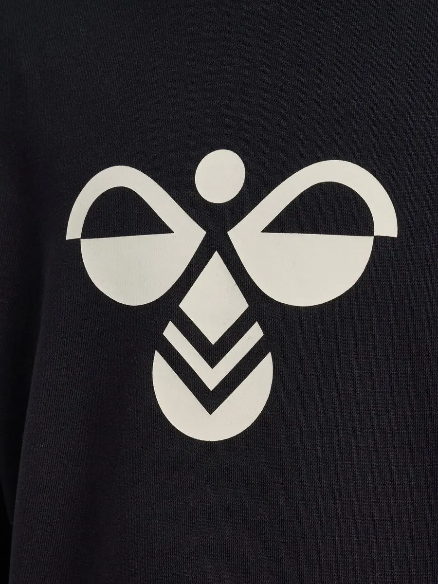 Hummel HMLJR REG TUKAS Sweatshirt - 104 - Zwart