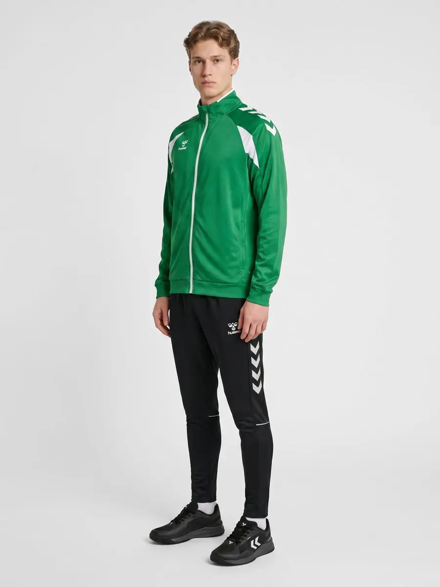 Hummel HMLCORE 2.0 Track Zip Jacket XL - Jelly Bean/White - afbeelding 6 van 6