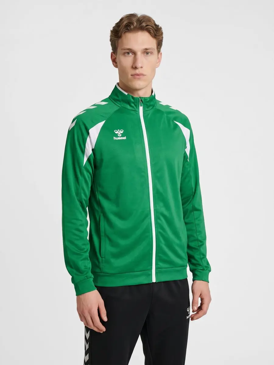 Hummel HMLCORE 2.0 Track Zip Jacket XL - Jelly Bean/White