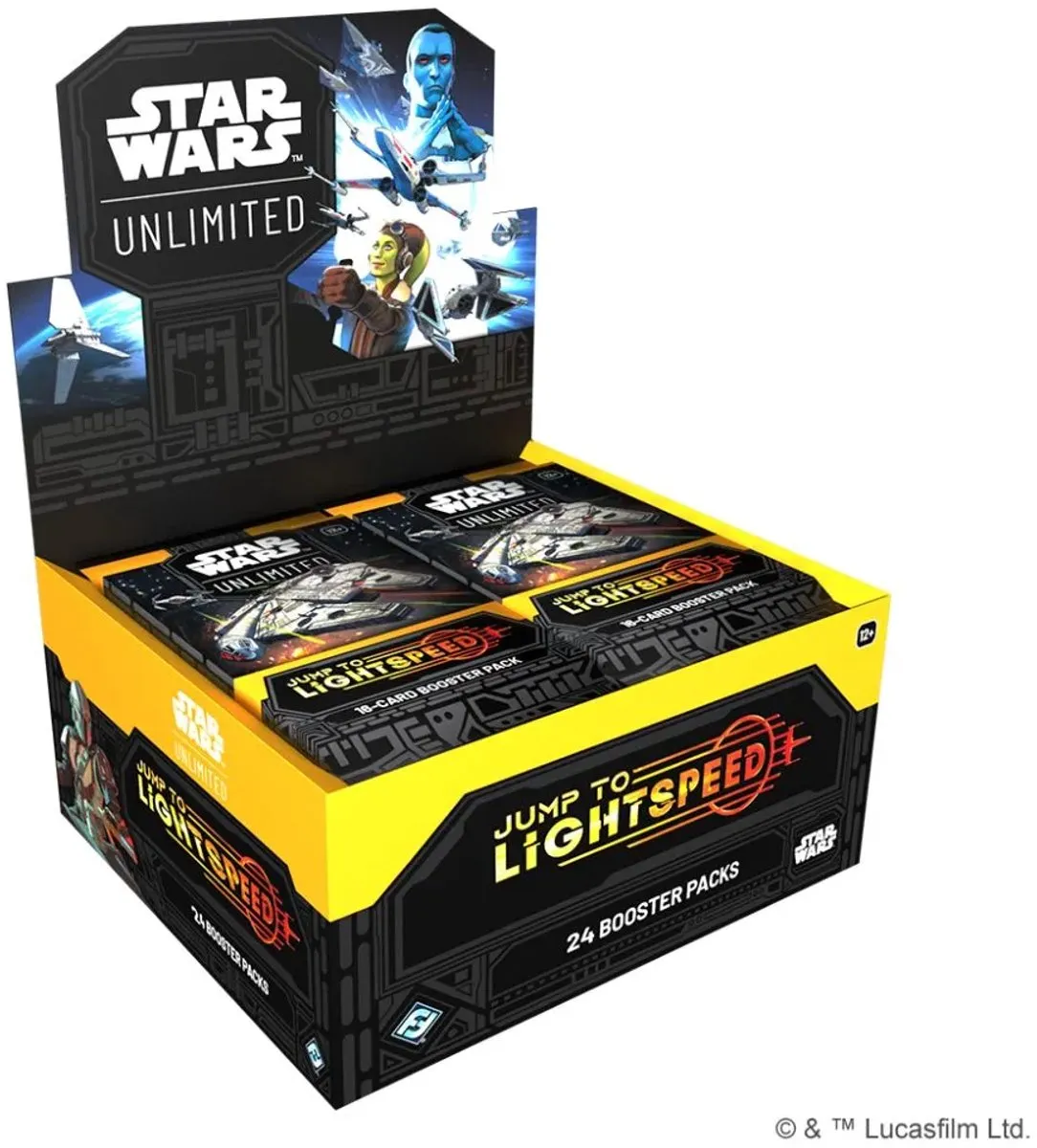 Star Wars Unlimited Jump to Lightspeed Booster Display FFSWH0402
