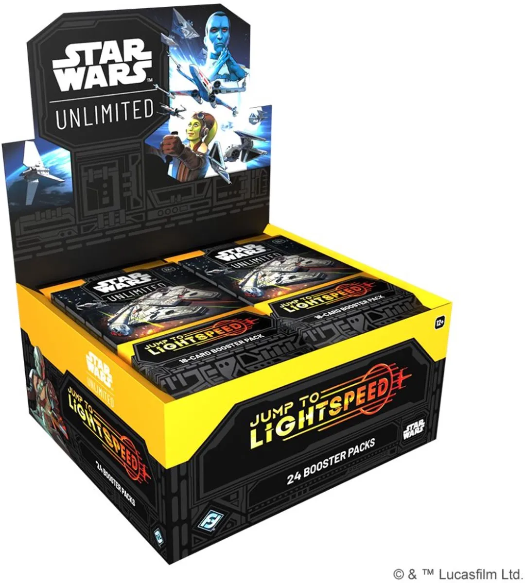 Star Wars Unlimited Jump to Lightspeed Booster Display FFSWH0402