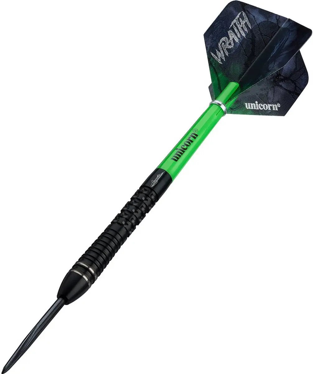 Unicorn Wraith Gary Anderson Phase 6 Dartpijlen - 3 Stuks - Groen/Zwart