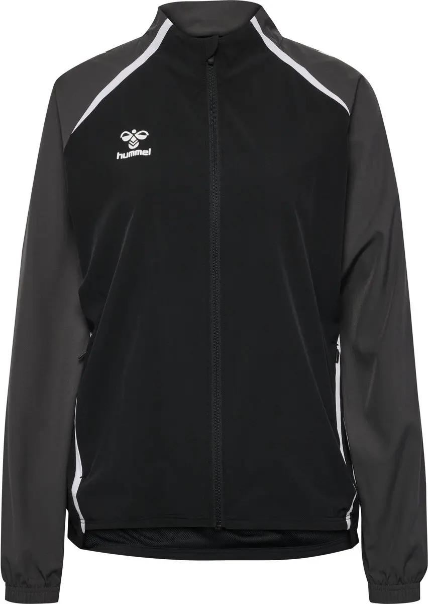 Hummel Hmllead 2.0 Woven Jacket Dames - L - Wit/Grijs