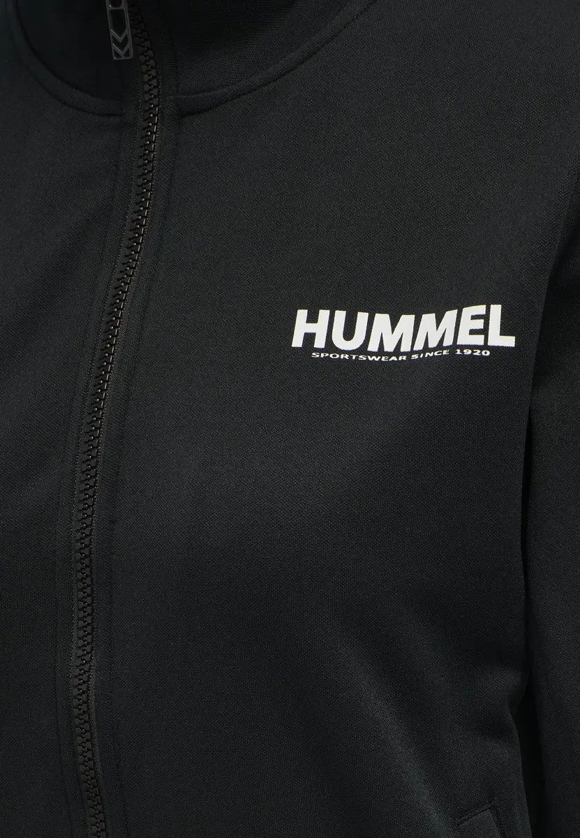 Hummel Hmllegacy Poly Woman Zip Jacket Trainingsjack - XS - Zwart