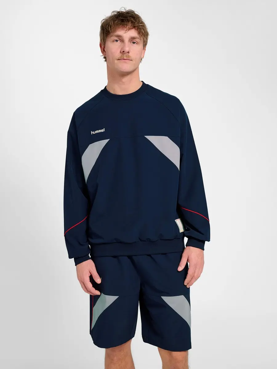 Hummel HMLWORLD 26 Crew Tech - DARK SAPPHIRE S
