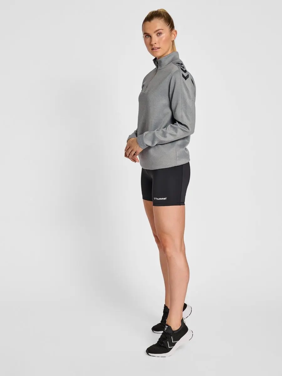 Hummel Core XK Half Zip Sweat Dames - Grijs L