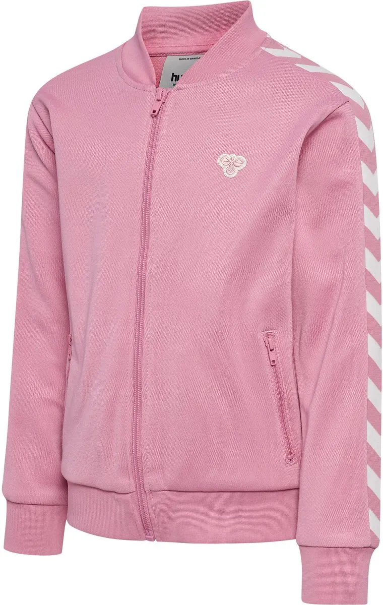 Hummel Archive Reg Poly Kinder Trainingspak - Polignac - Roze