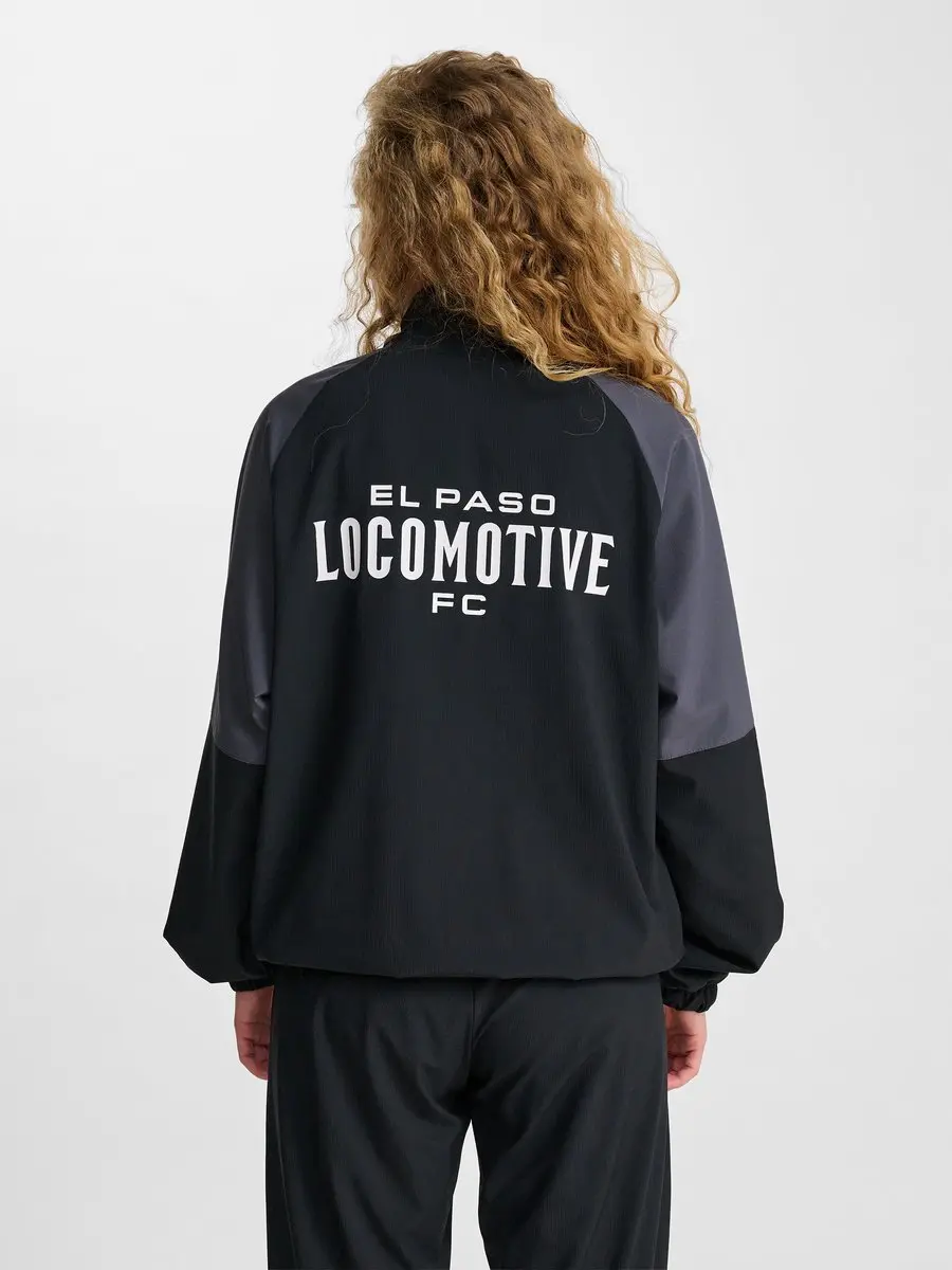 Hummel Hmlloose Track Zipjacket El Paso - M - Zwart