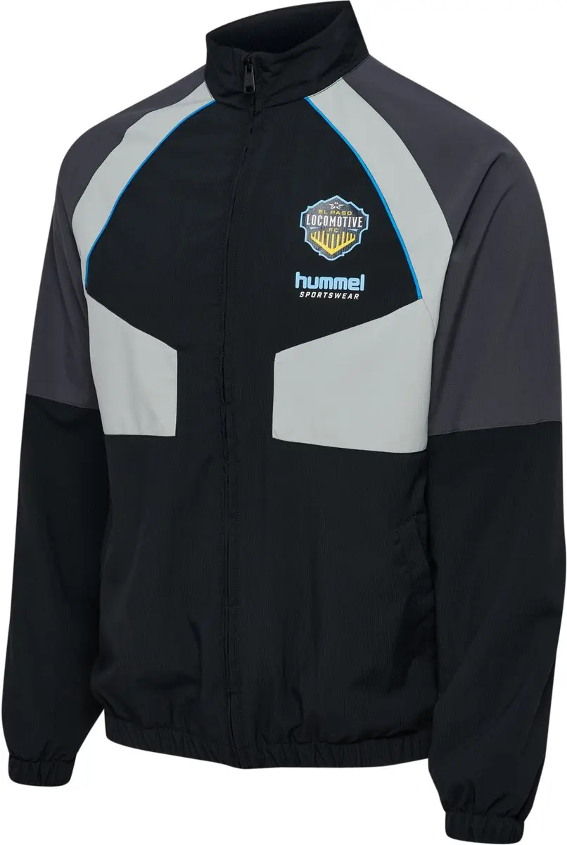 Hummel Hmlloose Track Zipjacket El Paso - M - Zwart