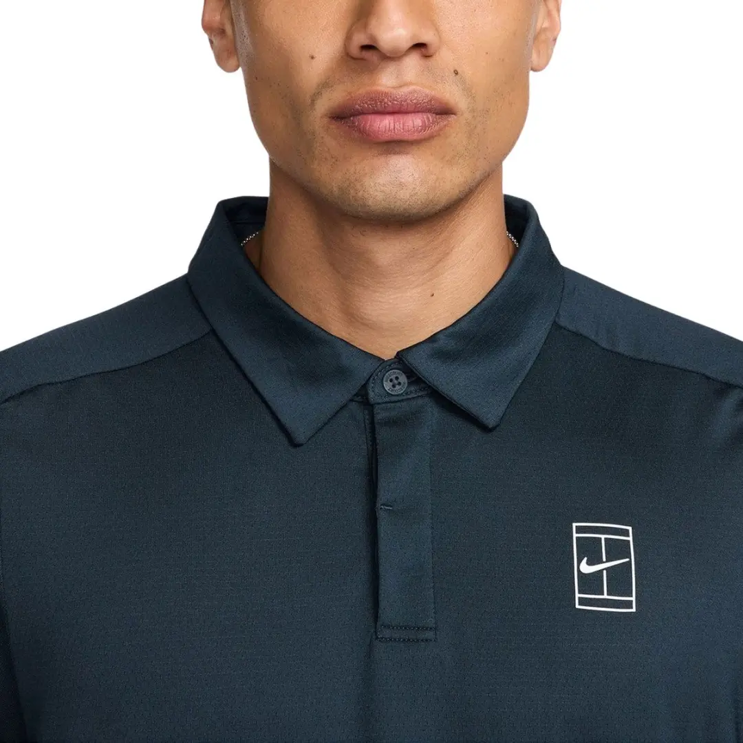 Nike Court Advantage Polo Heren S - Navy