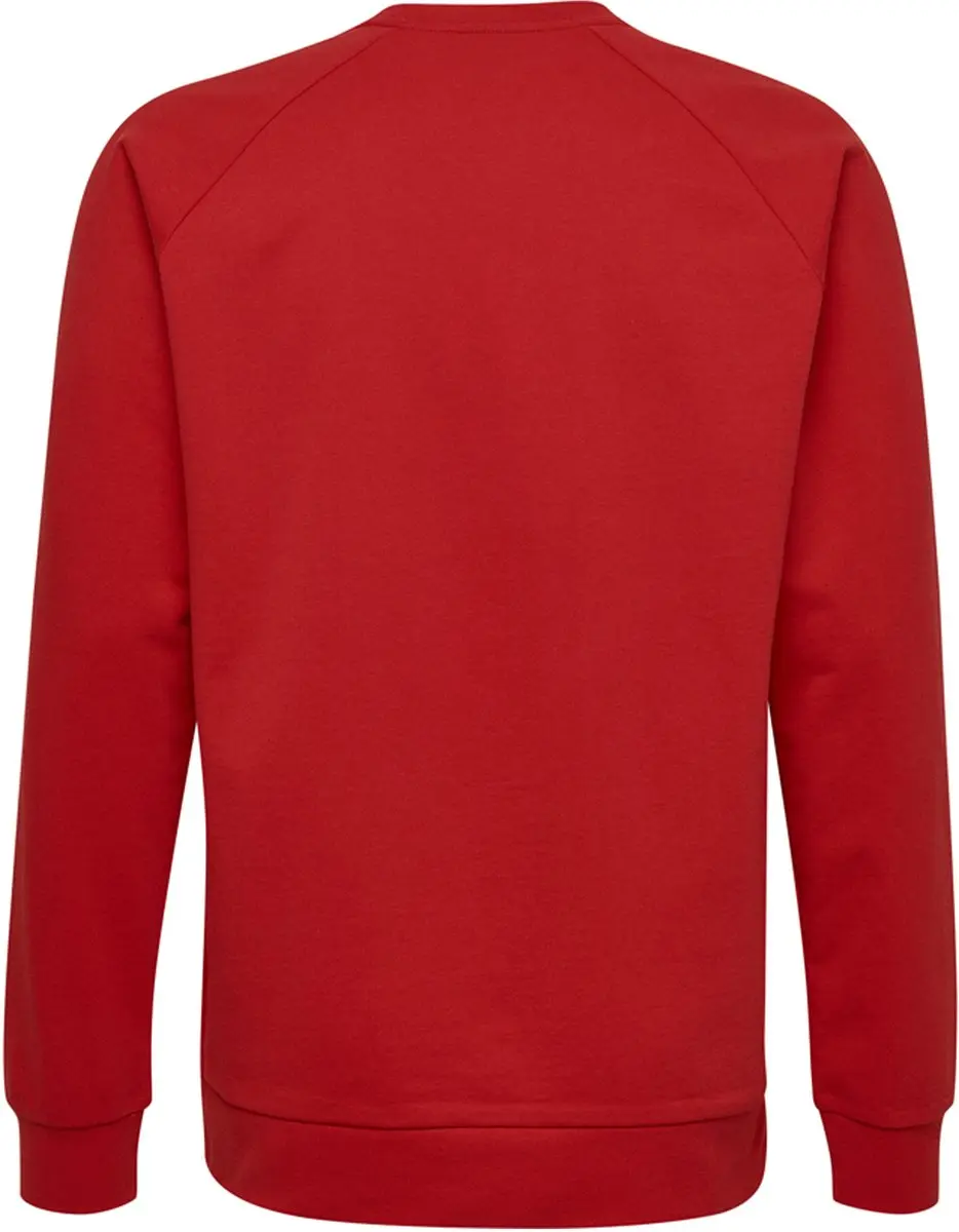 Hummel Go Cotton Logo Sweat Heren - Rood - M