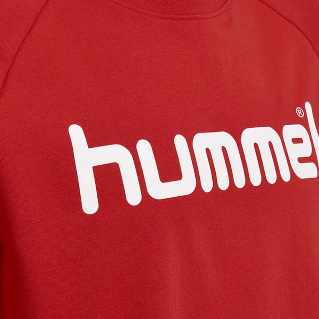 Hummel Go Cotton Logo Sweat Heren - Rood - M - afbeelding 6 van 6