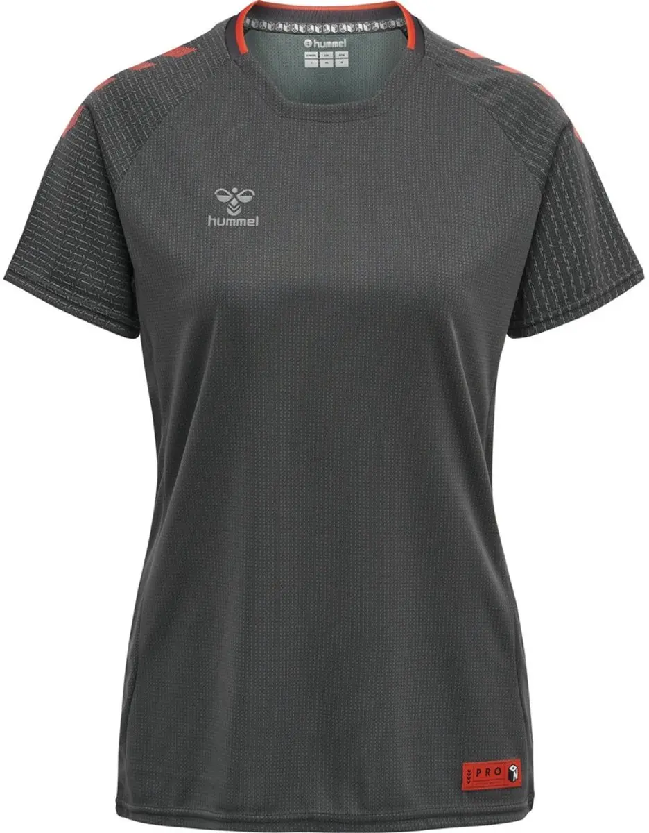 Hummel Hmlpro Grid Training Jersey Dames - S - Grijs