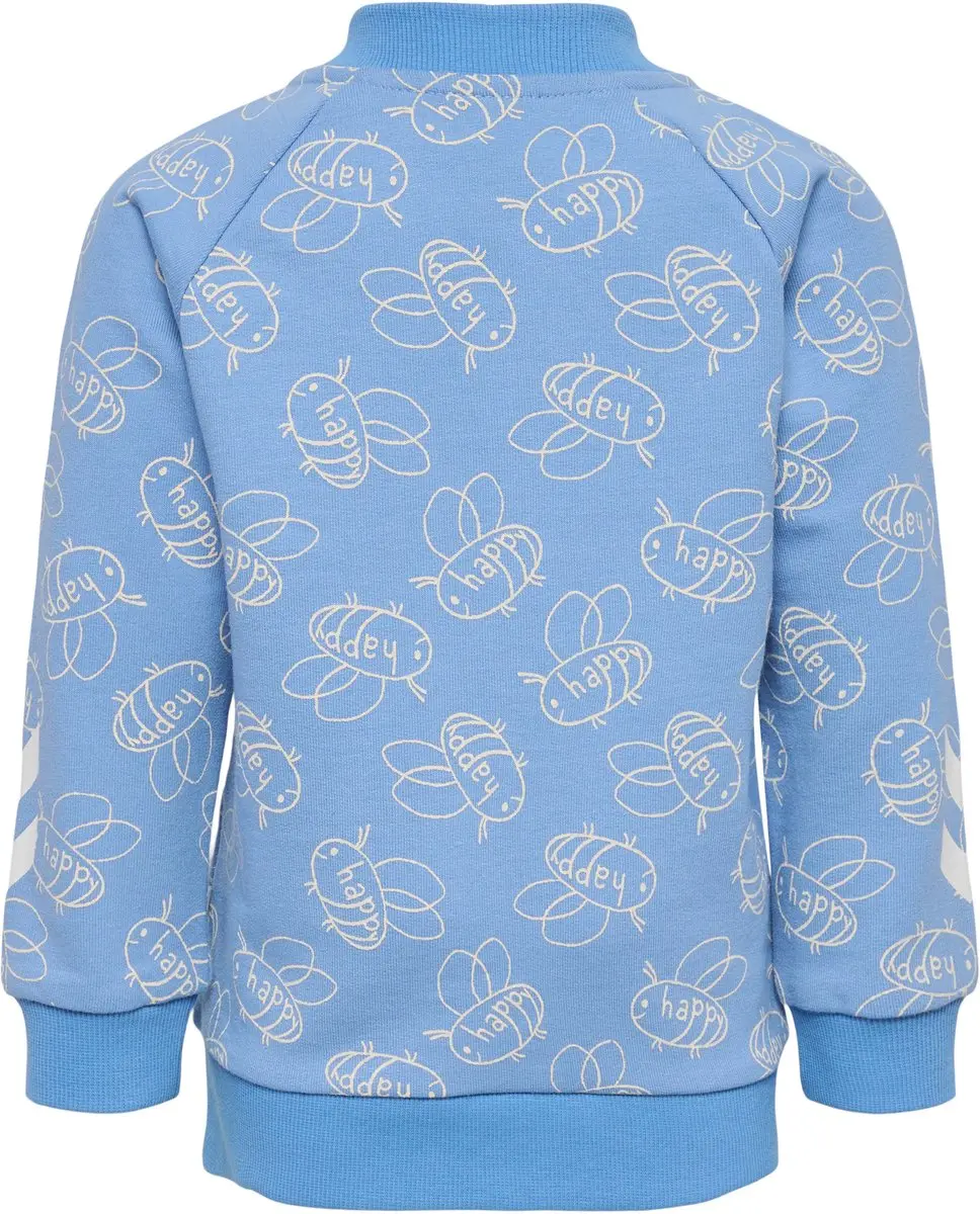 Hummel Hmlgladsome Zip Jacket Kindertrainingsjas - 56 - Blauw - afbeelding 6 van 6