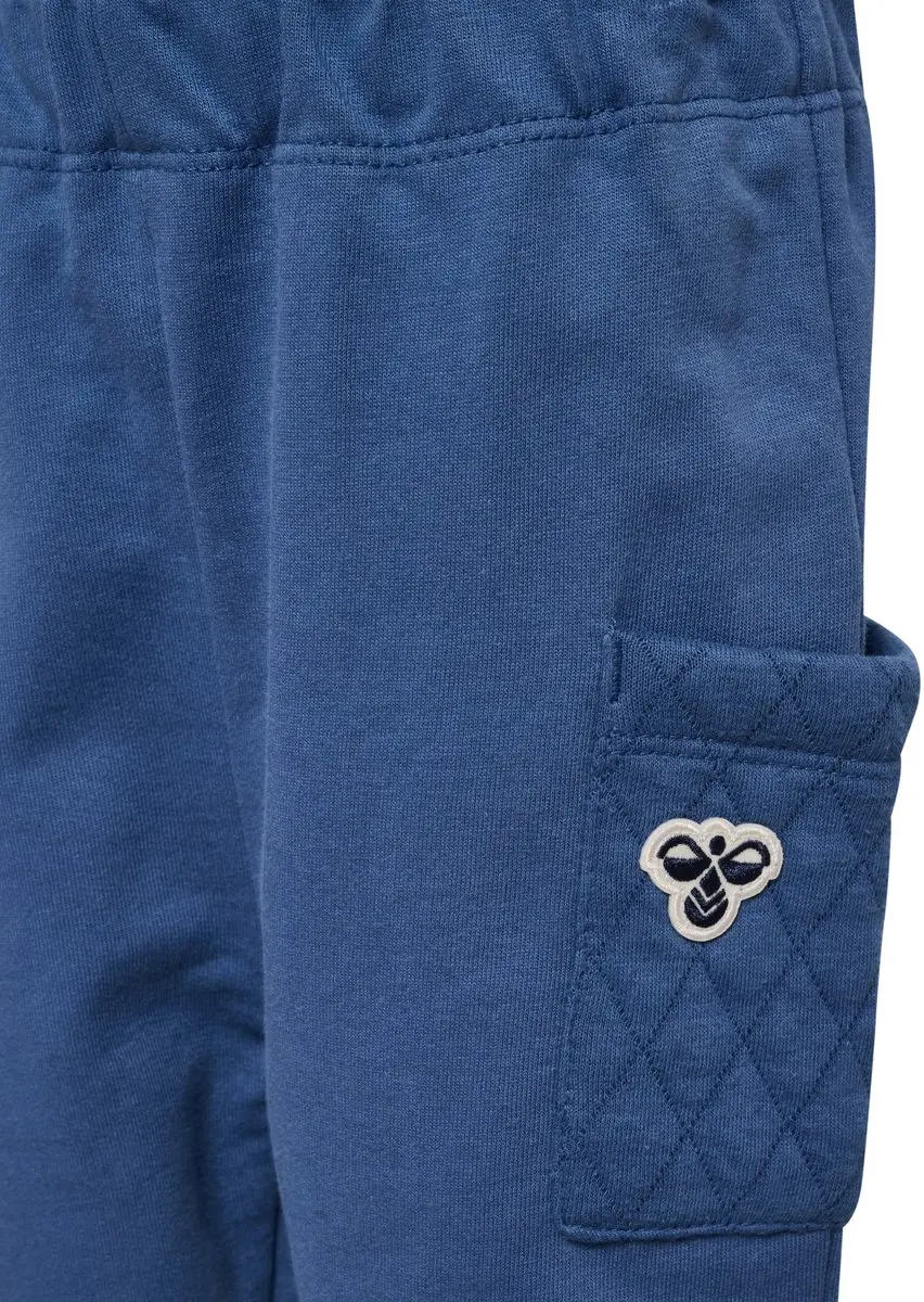 Hummel Hmlmini Loose Quilt Pocket Pants 233809 - Dutch Blue