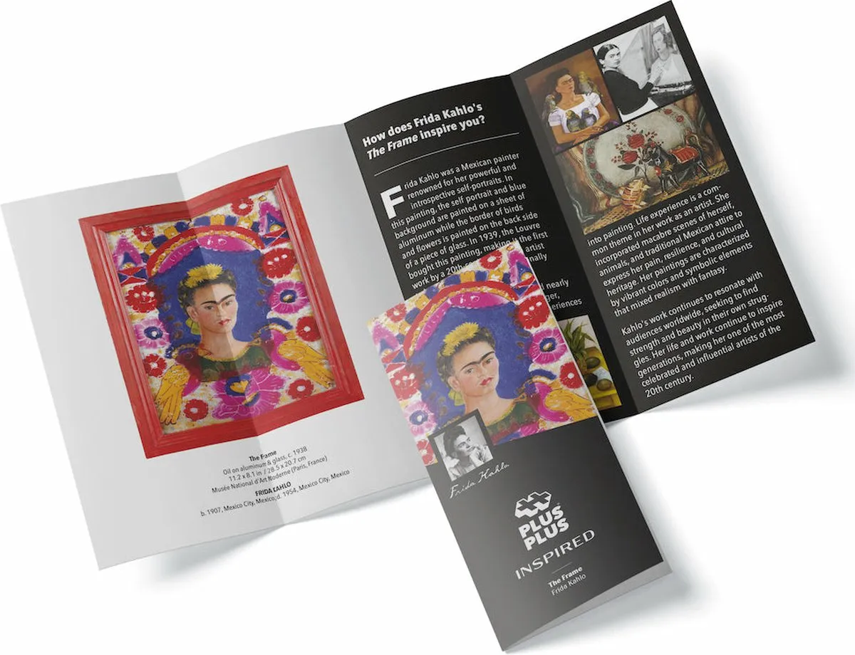 Plus-Plus Inspired Frida Kahlo The Frame Bouwspeelgoed - 350 Stenen