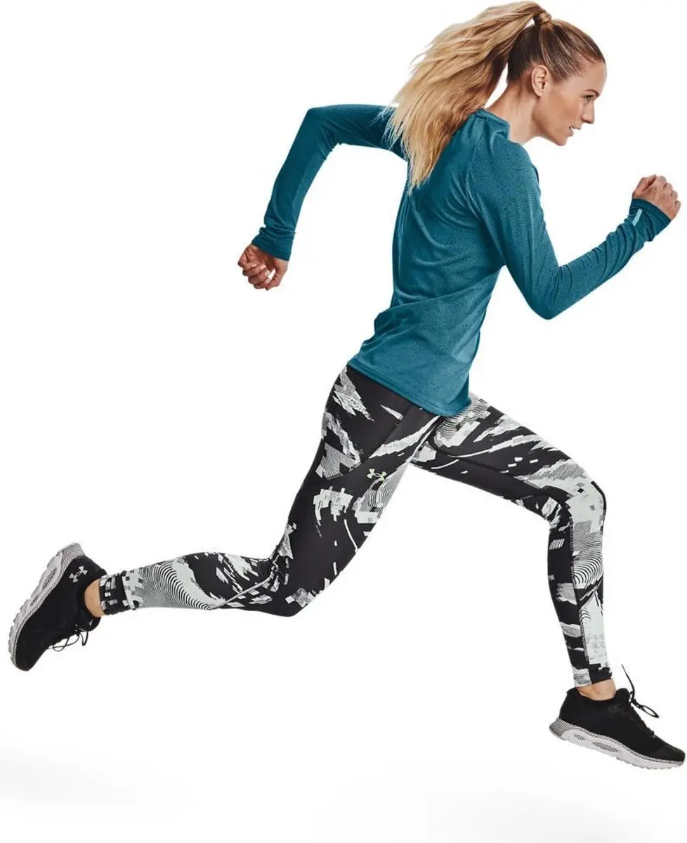 Under Armour Outrun the STORM Tight - XS - Grijs