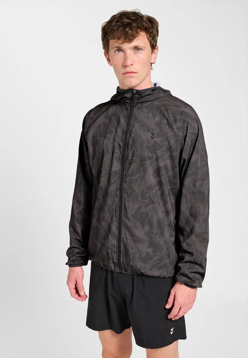 Hummel Hmlpulse AOP Jacket 232935 - Shark - XL