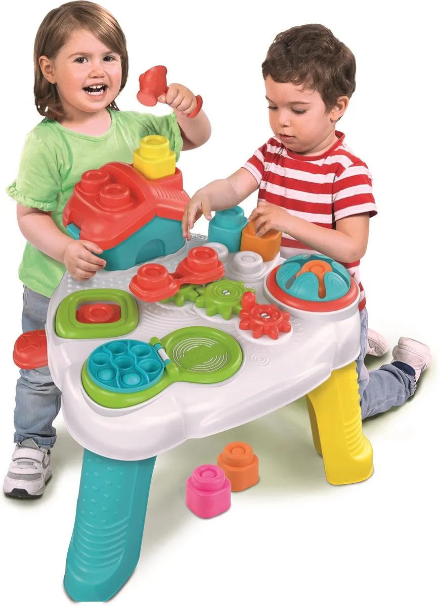 Clementoni Soft Clemmy Touch & Play Sensory Tafel - 10-36 maanden