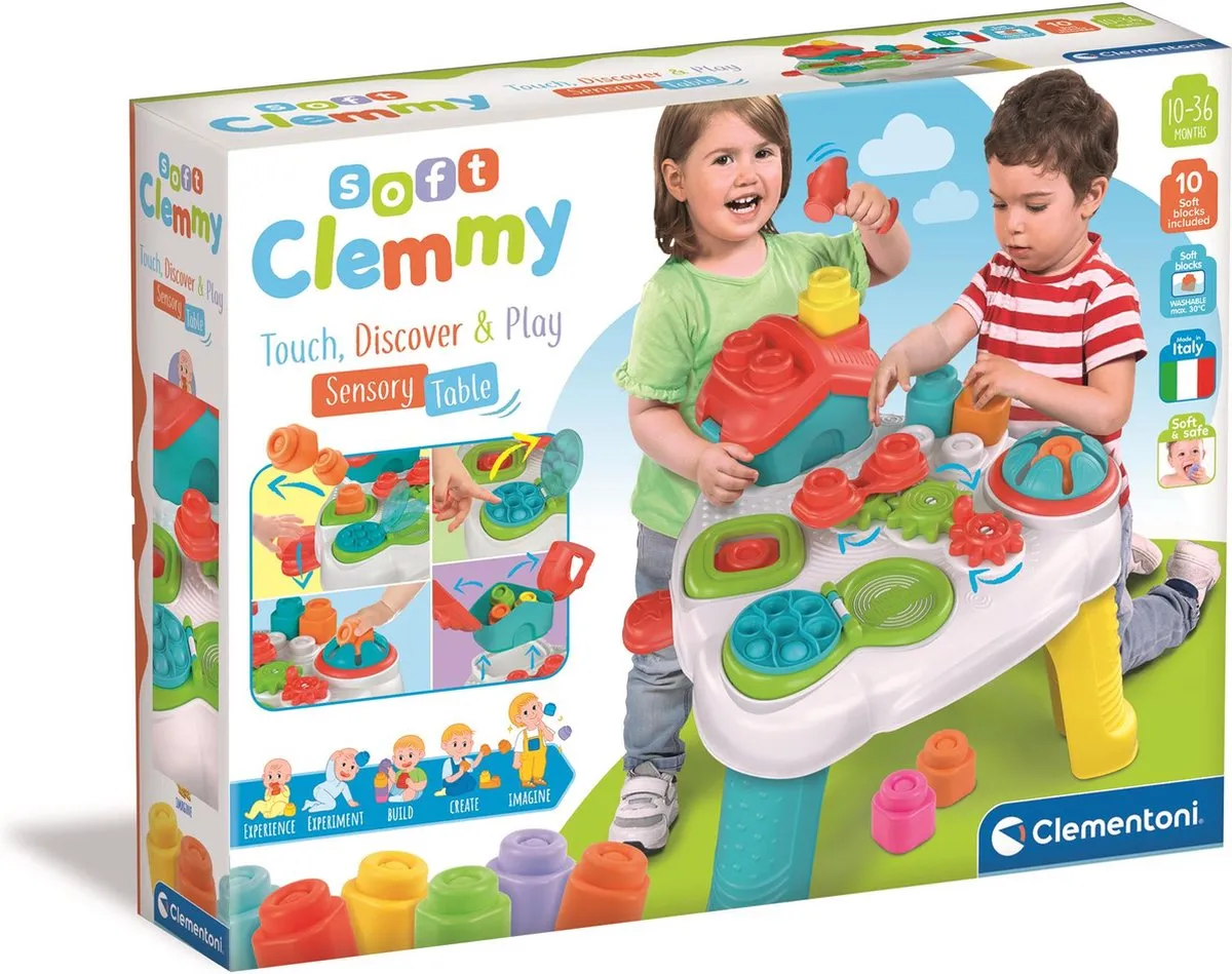 Clementoni Soft Clemmy Touch & Play Sensory Tafel