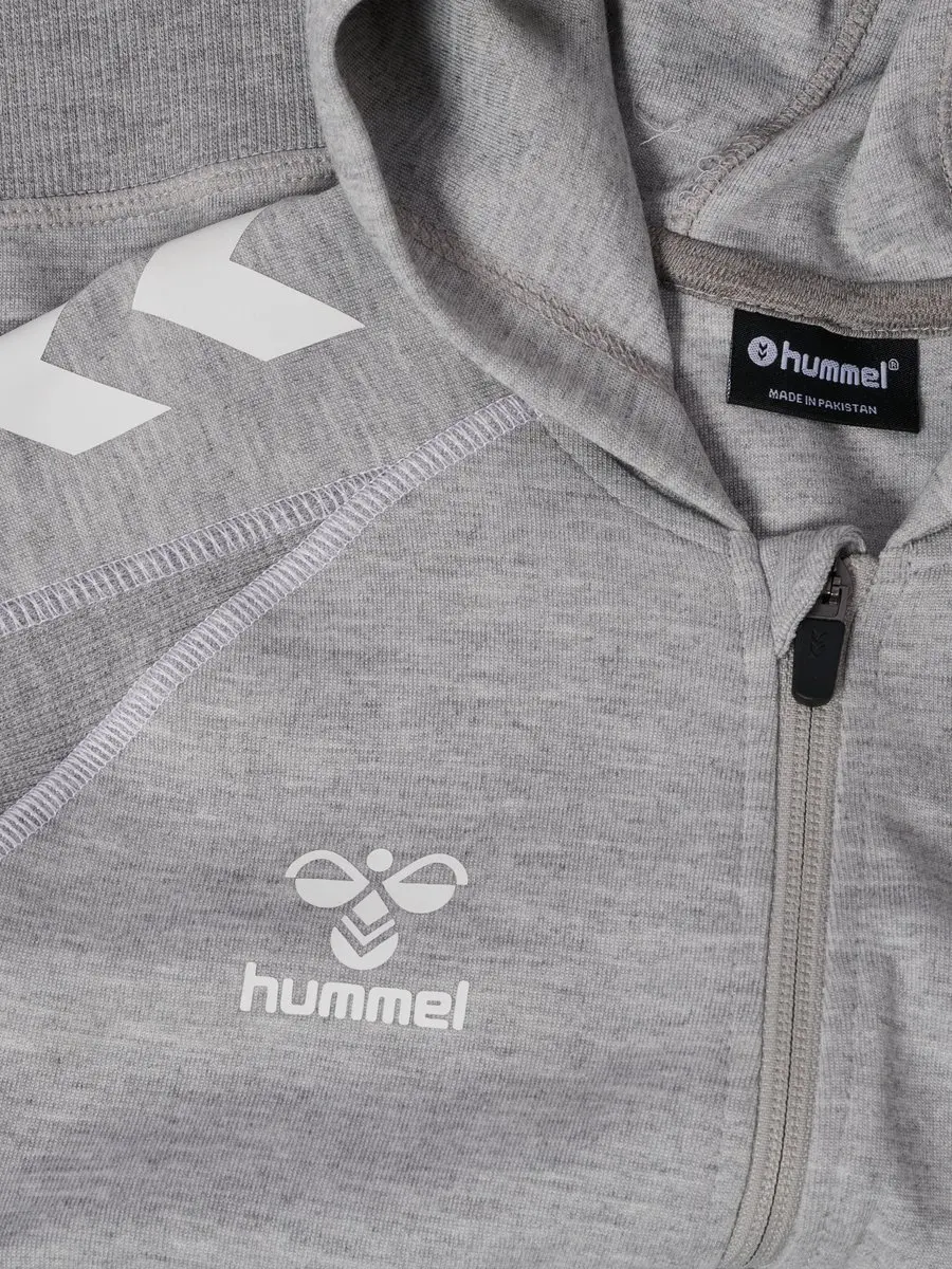 Hummel HMLMOVE 2.0 Zip Hoodie Kids - 152 - Grijs Melange