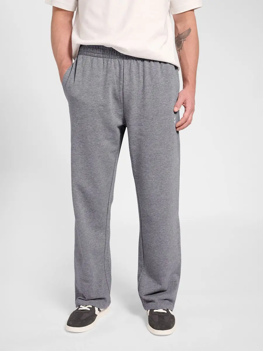 Hummel HMLPULSE Wide Sweat Pants - XXXL - Grijs melange